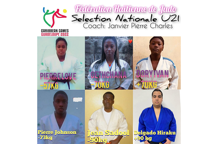 Haïti/ Judo :  La sélection haïtienne U-20 enquête de fonds pour disputer les jeux caraïbes