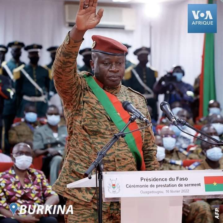 Investiture du Président au Burkina Faso