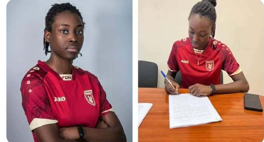 Football Féminin : l’attaquante haïtienne Schewendesky Joseph s’engage au FC Rubin Kazan