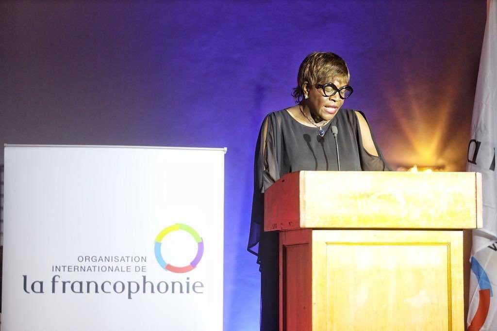 Mme Émmelie Prophète Milcé encense les membres de la Francophonie