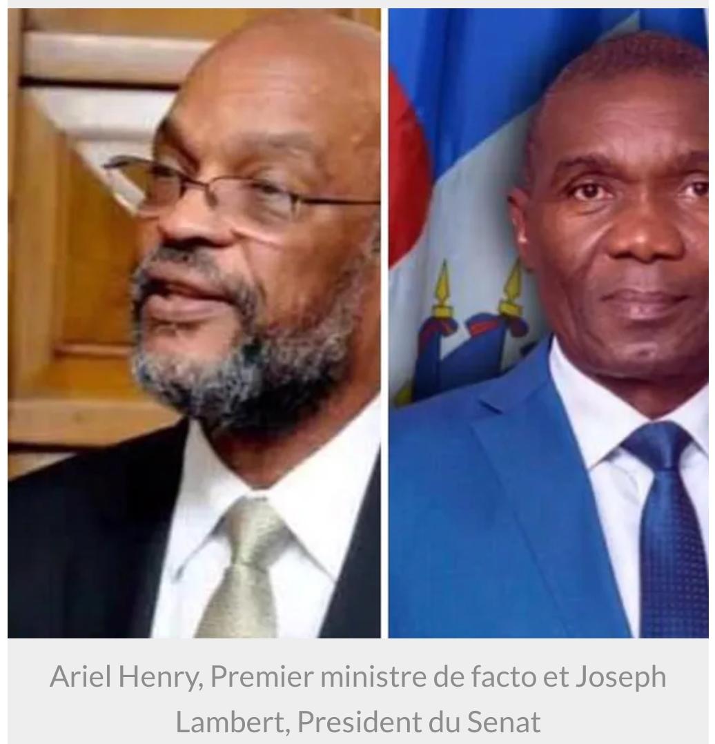 Joseph Lambert demande au premier ministre haïtien, Ariel Henry à réagir face l’insécurité