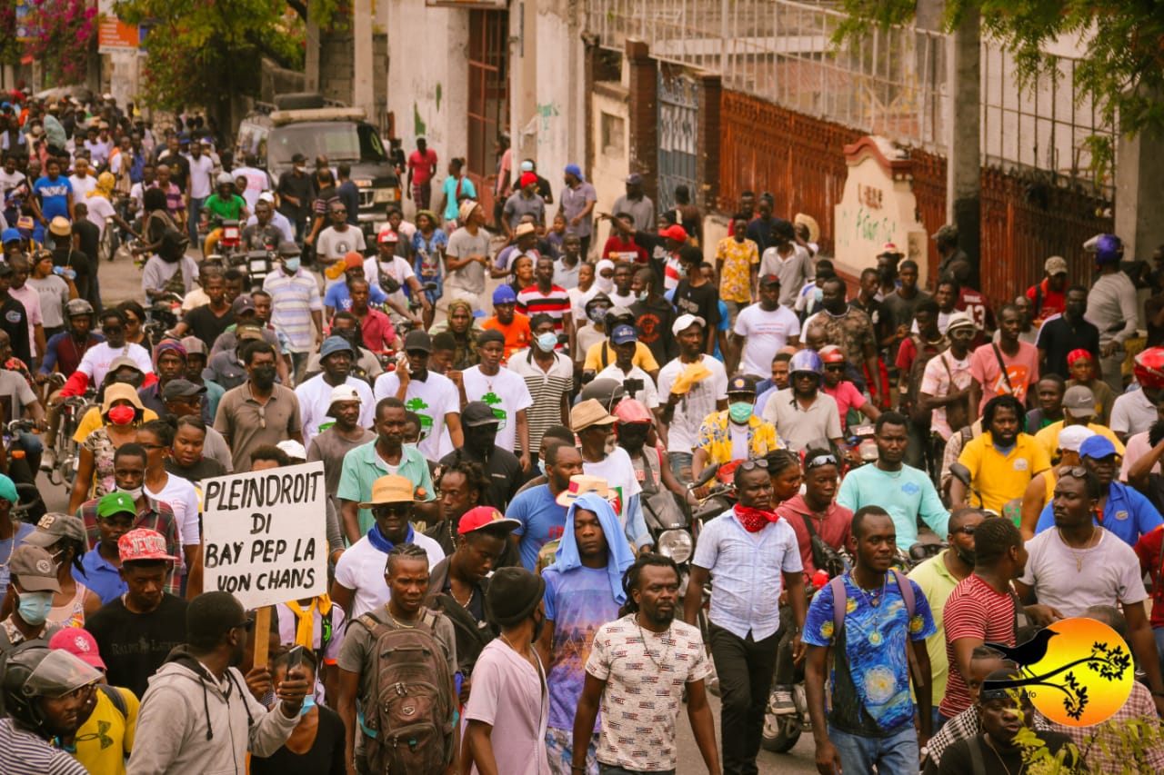 3eme journée de manifestation réussie dans le Sud: le PM Ariel Henry a fait un tweet contrarié