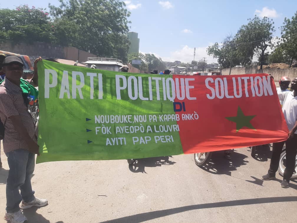 Le parti politique Solution exige la réouverture de l’Aéroport International Toussaint Louverture