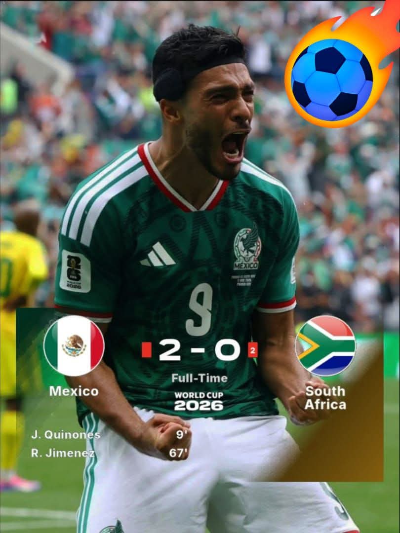 Coupe du monde : Le Mexique et la Corée du Sud réussissent leur entrée en lice