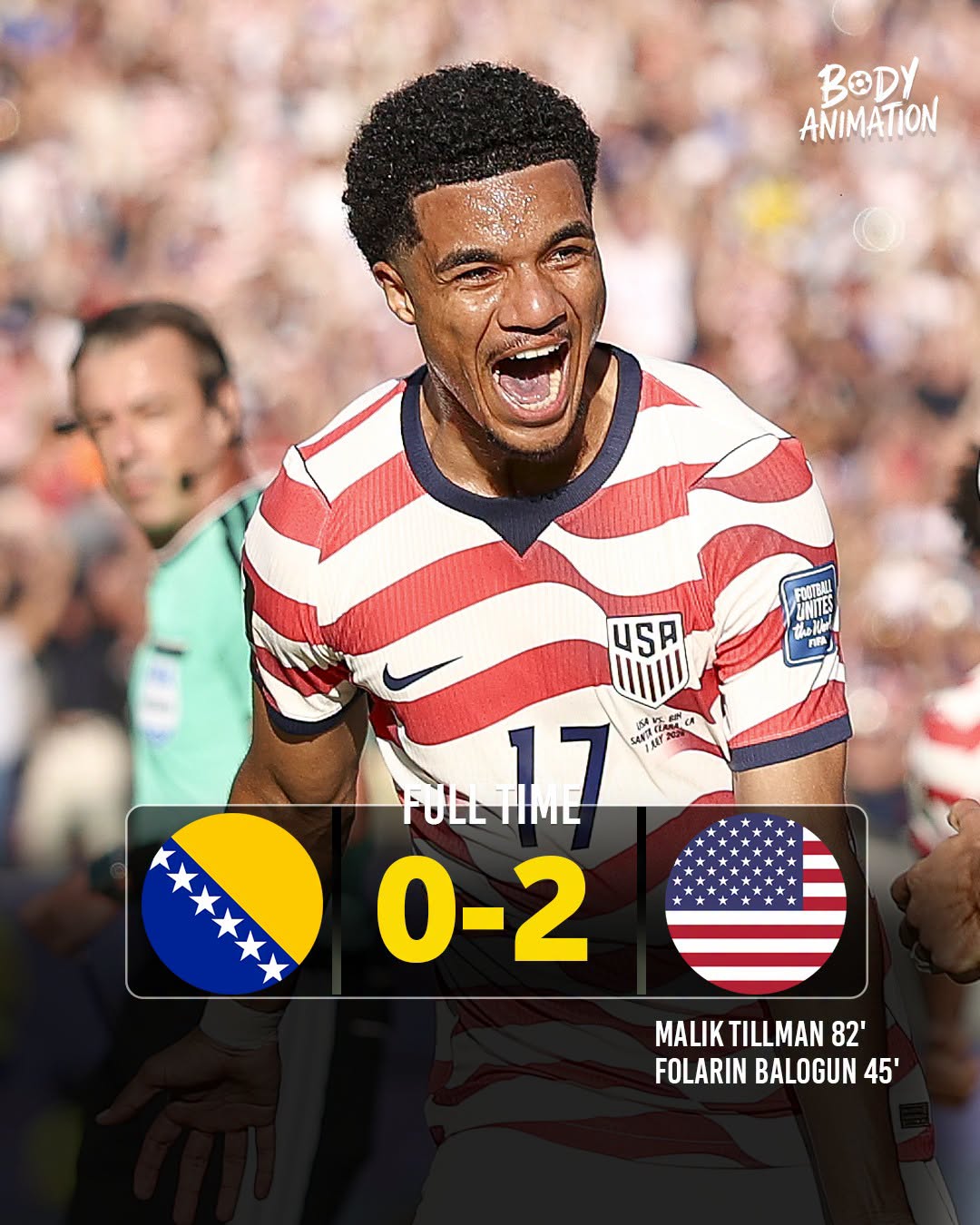 Coupe du monde 2026 : Les États-Unis qualifiés avec autorité pour les 8es de finale