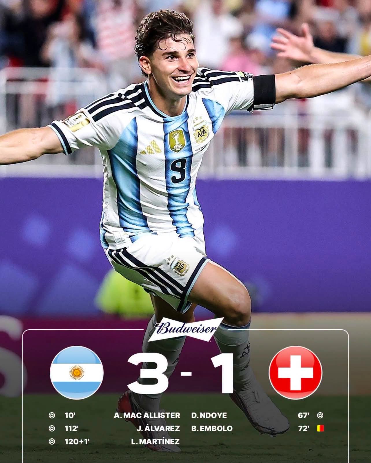 Coupe du monde 2026: Julian Alvarez a envoyé l’Argentine en demi-finale