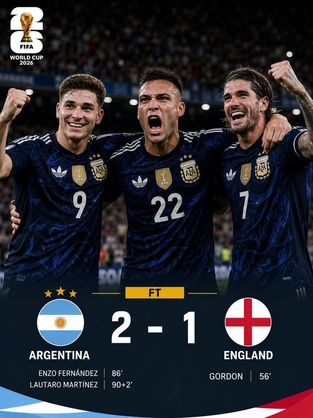 Coupe du monde 2026: Remontada géniale, Argentine se qualifie pour la finale