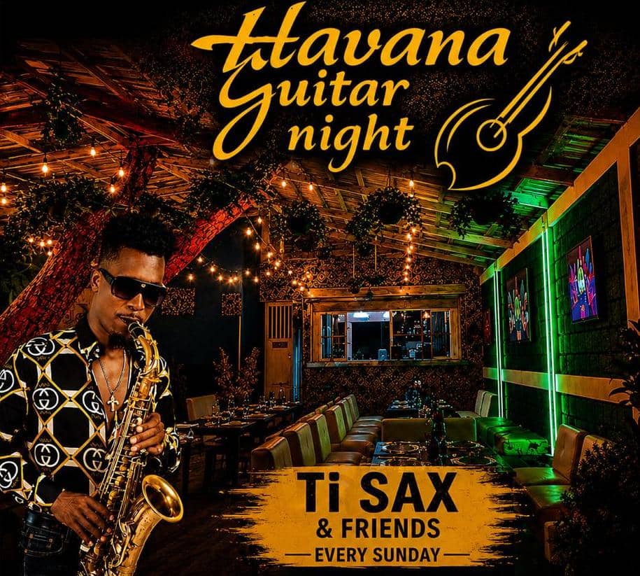 Havana guitar night presente : Ti Sax & friends, every sunday